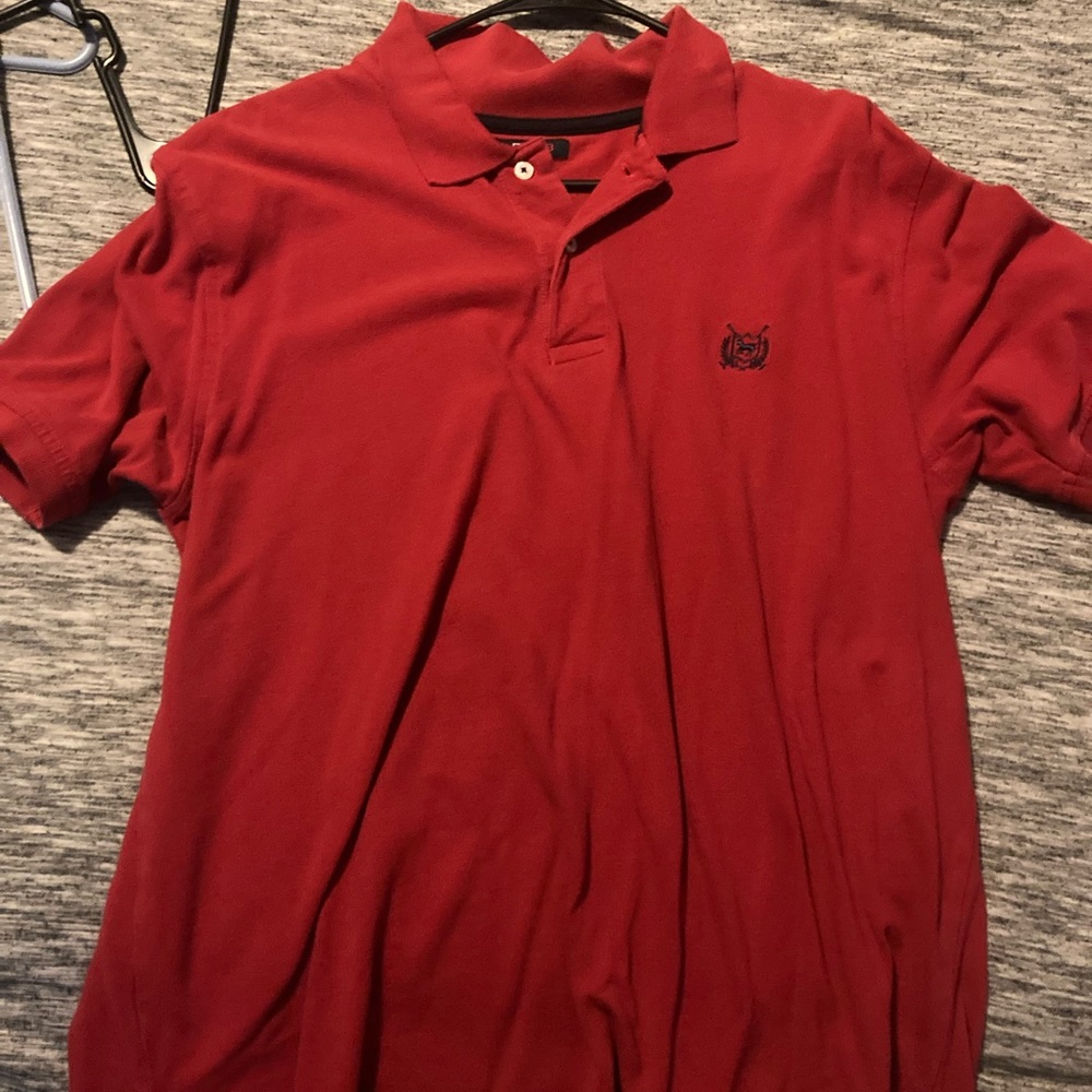 Slick Red Polo